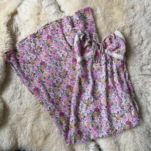 Princess Polly Emily Pink Floral Maxi Dress US 4